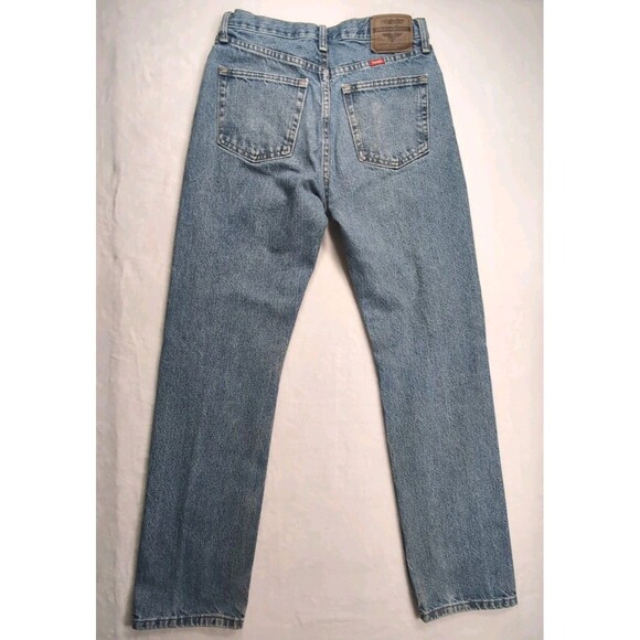Wrangler Jeans Mens’s Size 29 x 32 Denim Regular Comfort Fit Premium (1096FXVDB) - Picture 13 of 16